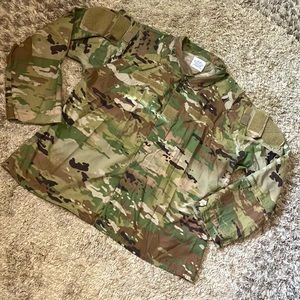 Mens Military Camouflage Jacket